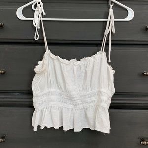 Ruffled Strappy Tank
